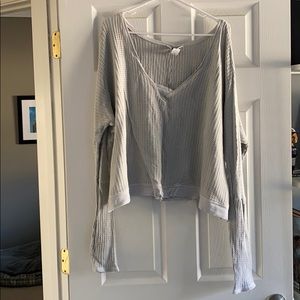 Large Hardtail Waffle Long Sleeve